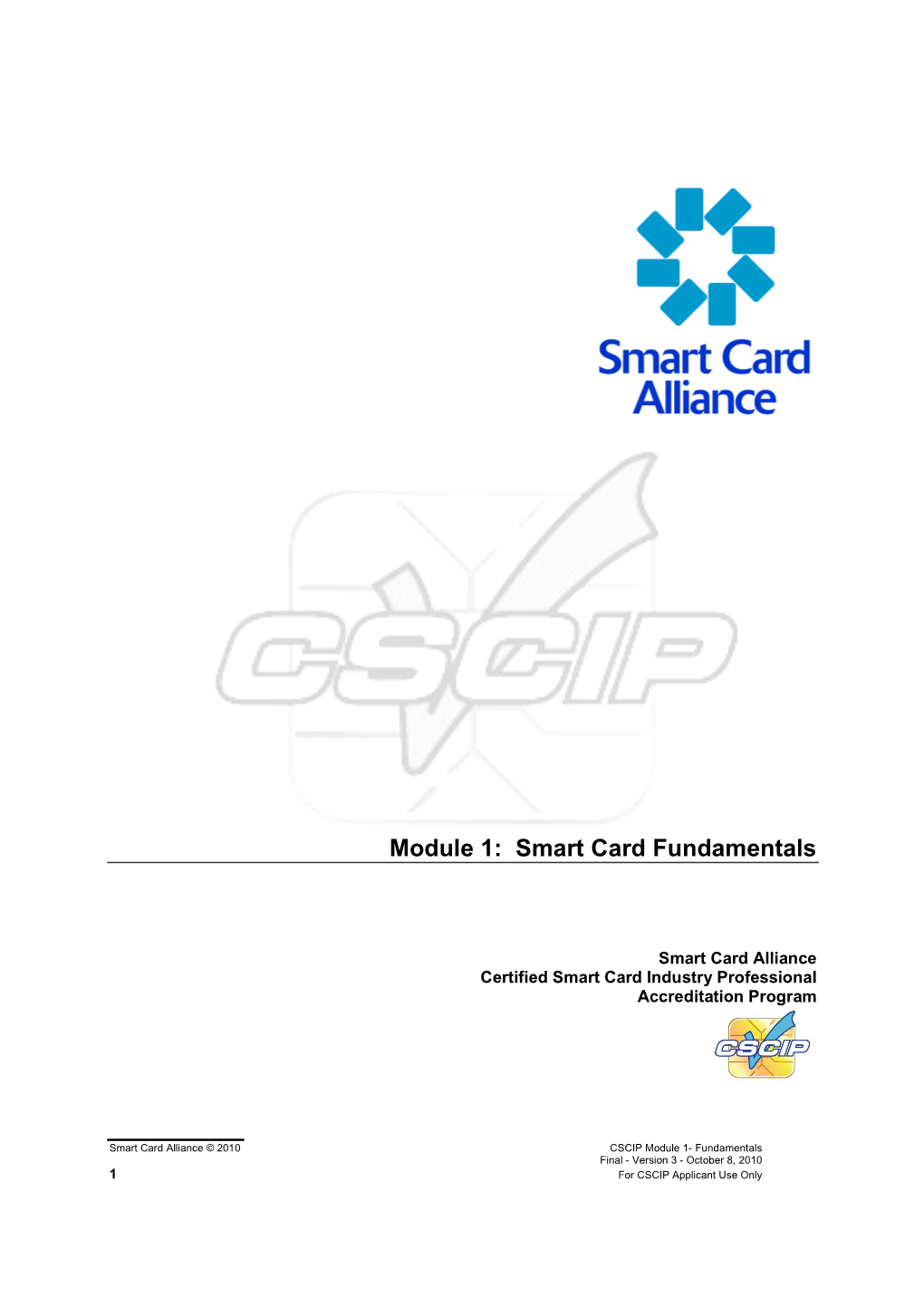 Smart Card Fundamentals