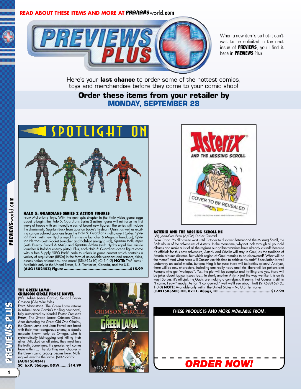 Previews Plus #1198