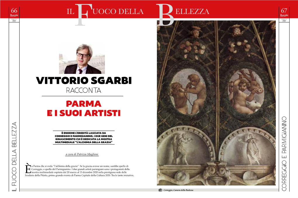 Vittorio Sgarbi Racconta Parma E I Suoi Artisti