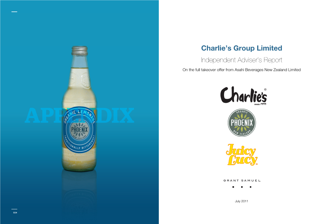 Charlie's Group Limited