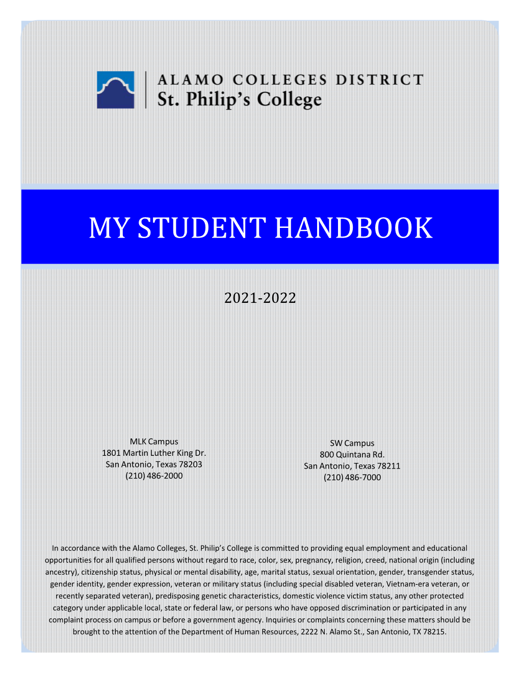 My Student Handbook