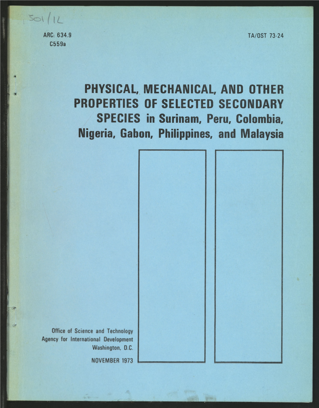 Physical, Mechanical, and Other Properties Of