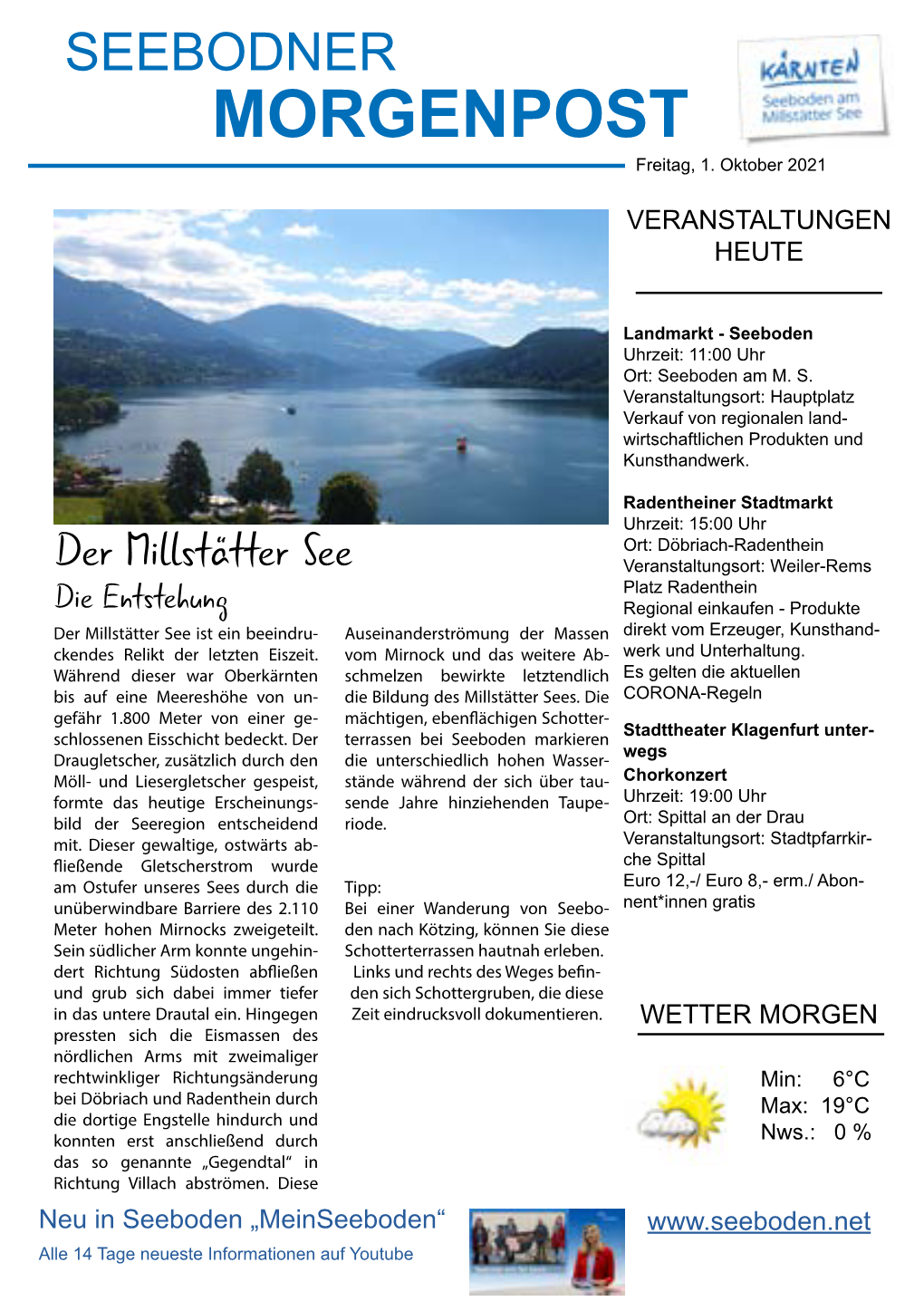 MORGENPOST Freitag, 1