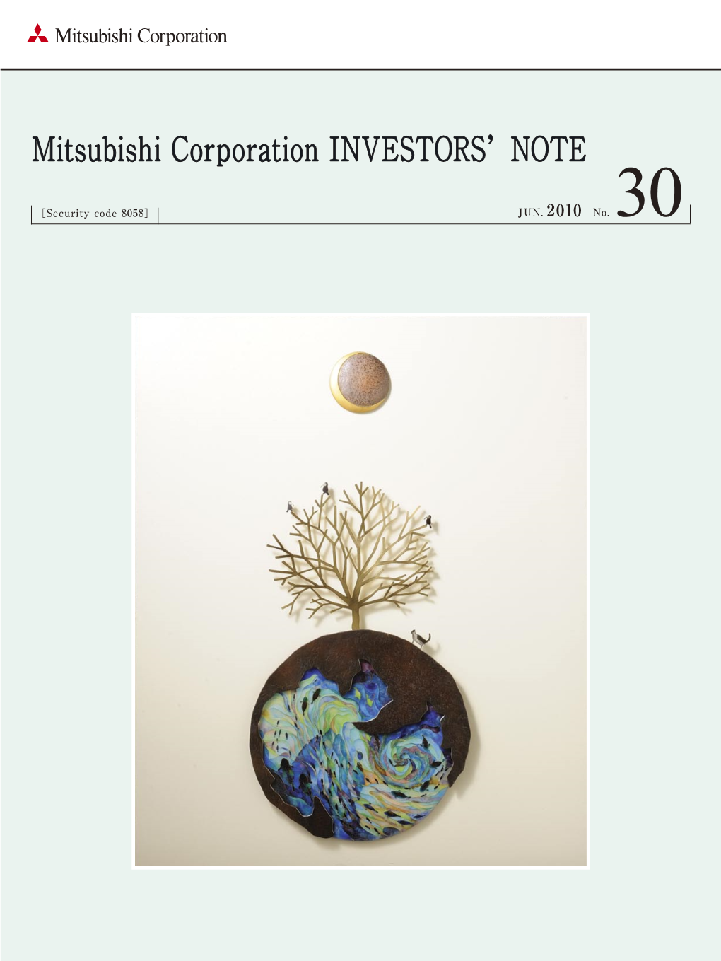 Mitsubishi Corporation INVESTORS'note
