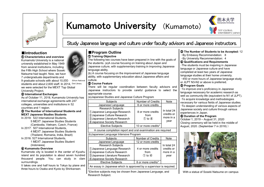 Kumamoto University (Kumamoto)