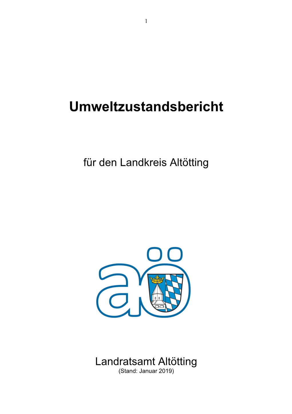 Umweltzustandsbericht