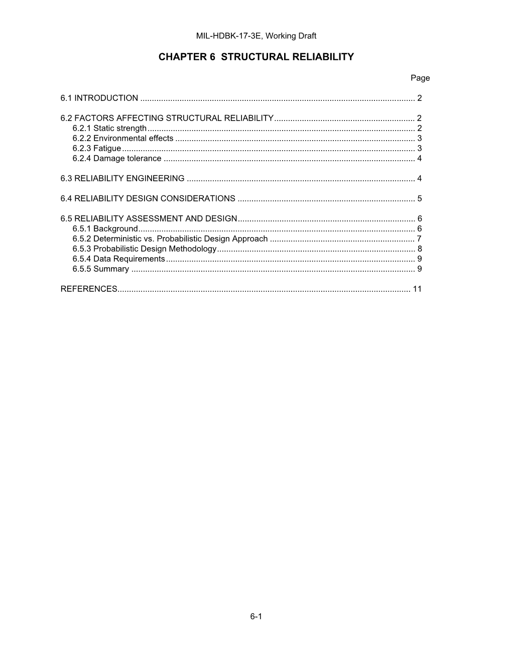 Chapter 6 Structural Reliability