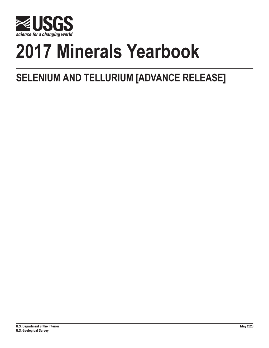 Selenium and Tellurium in 2017