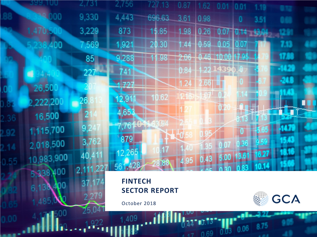 Financial Technology Sector Report