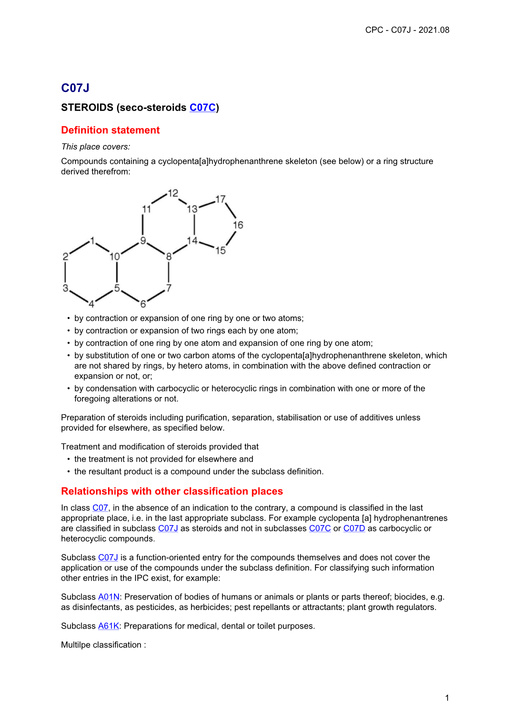 Seco-Steroids C07C)