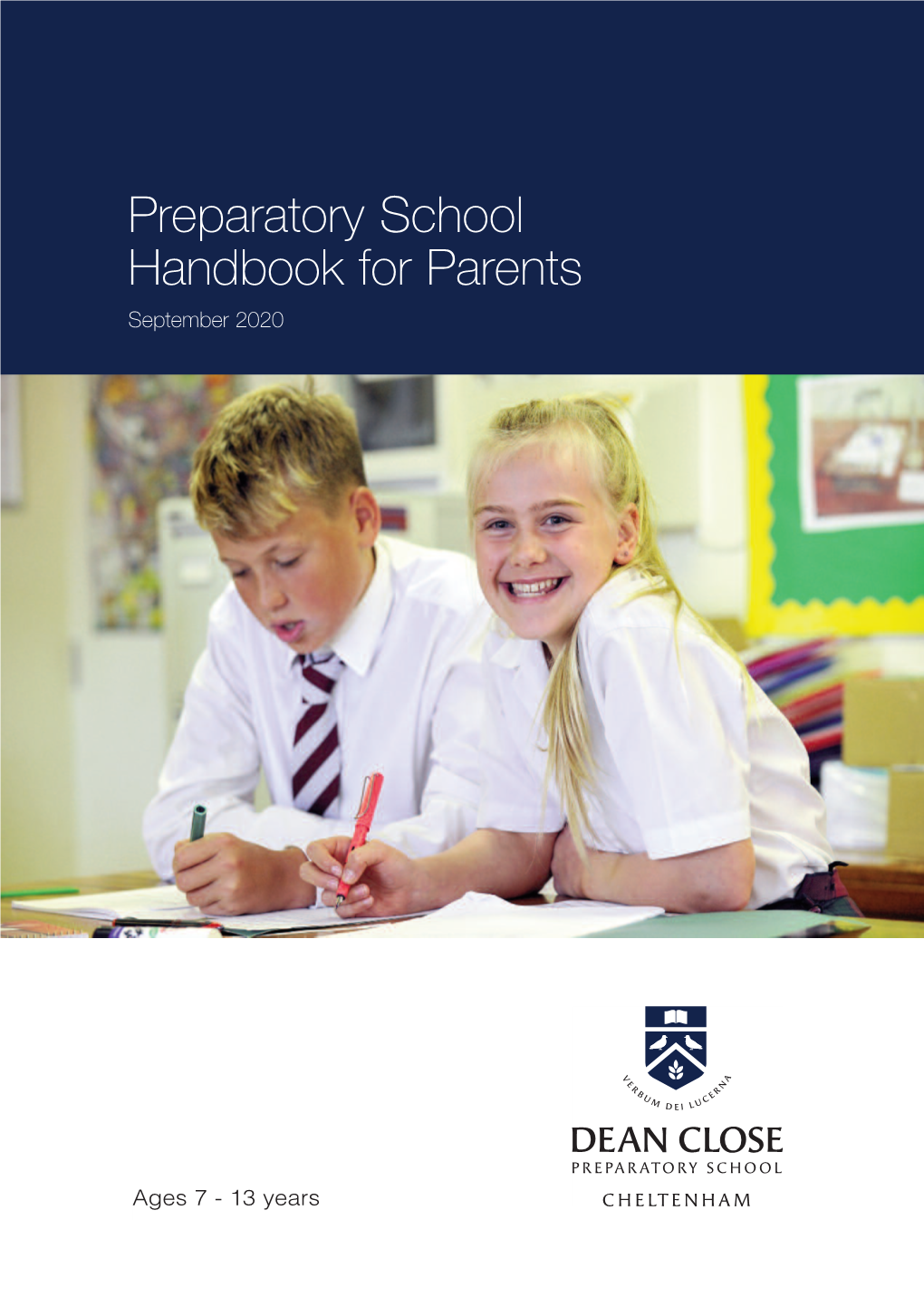 Preparatory School Handbook for Parents September 2020