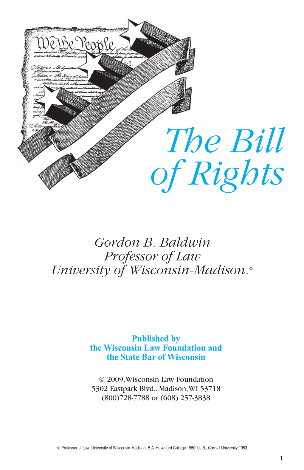 The Bill of Rights