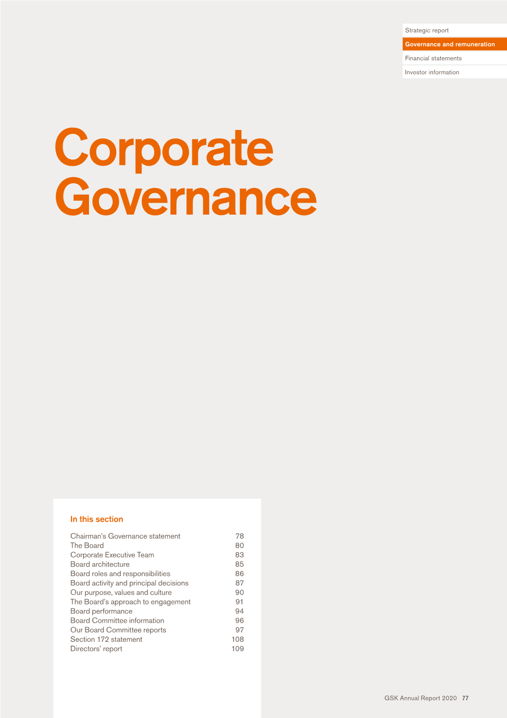 Corporate Governance