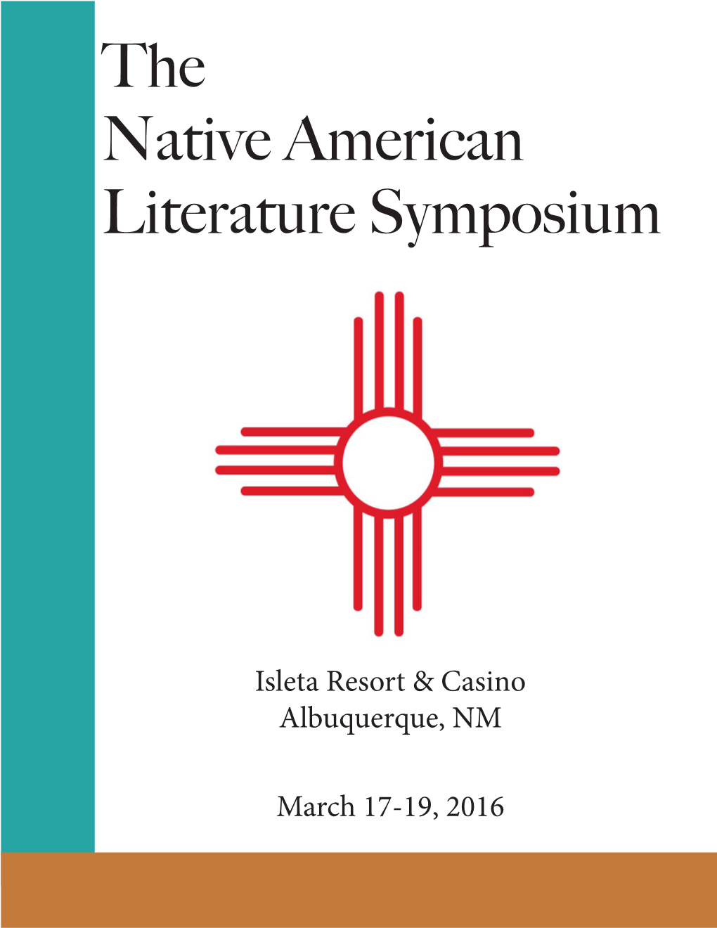 The Native American Literature Symposium