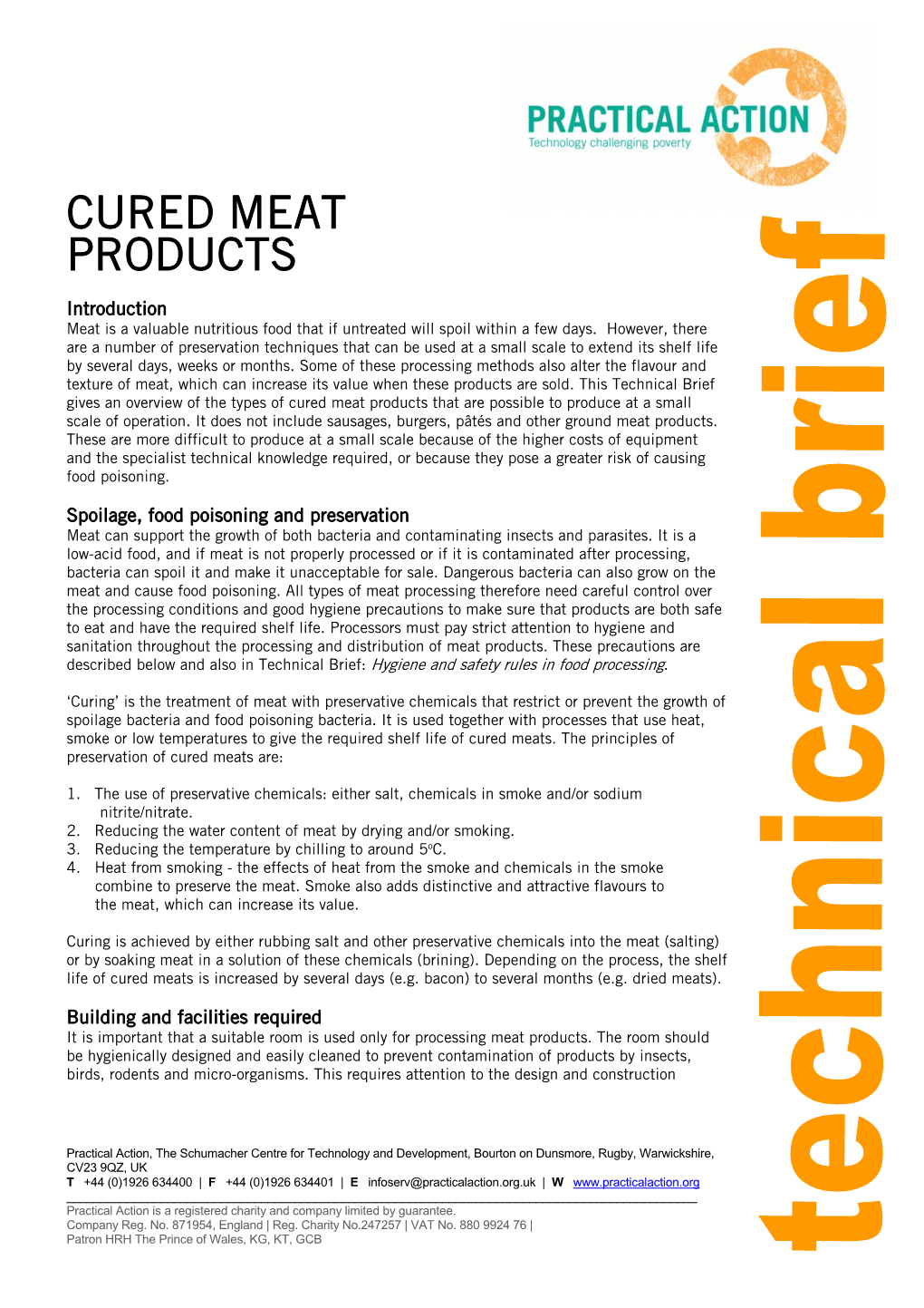 Cured Meat Products