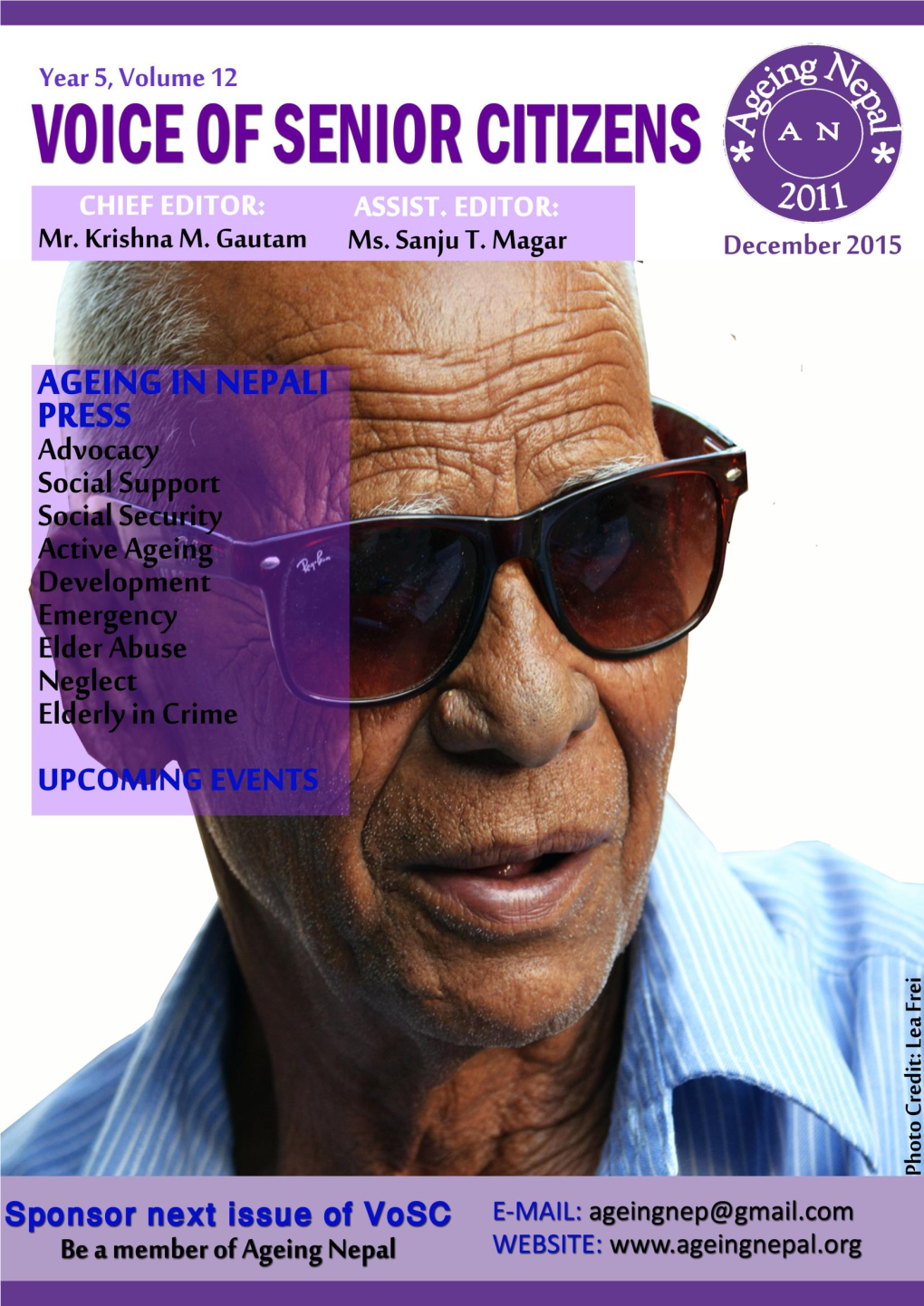 Voice of Senior Citizens, Dec. Issue