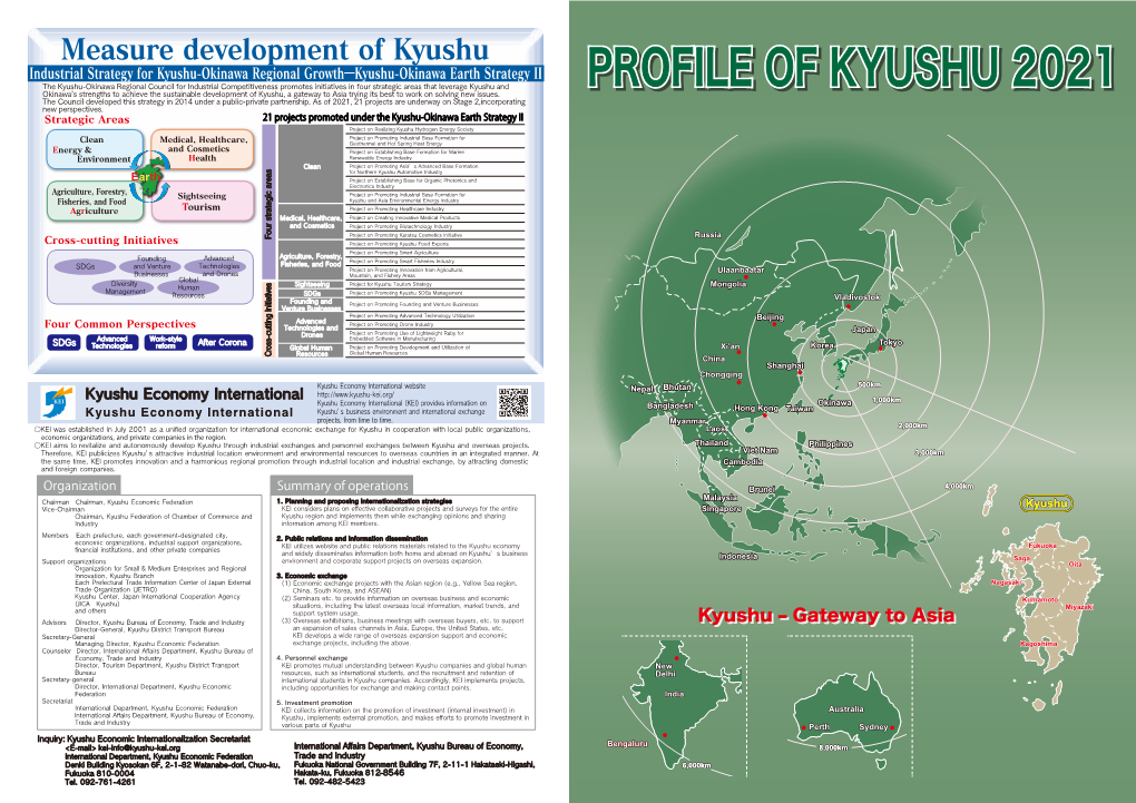 PROFILE of KYUSHU 2021 New Perspectives