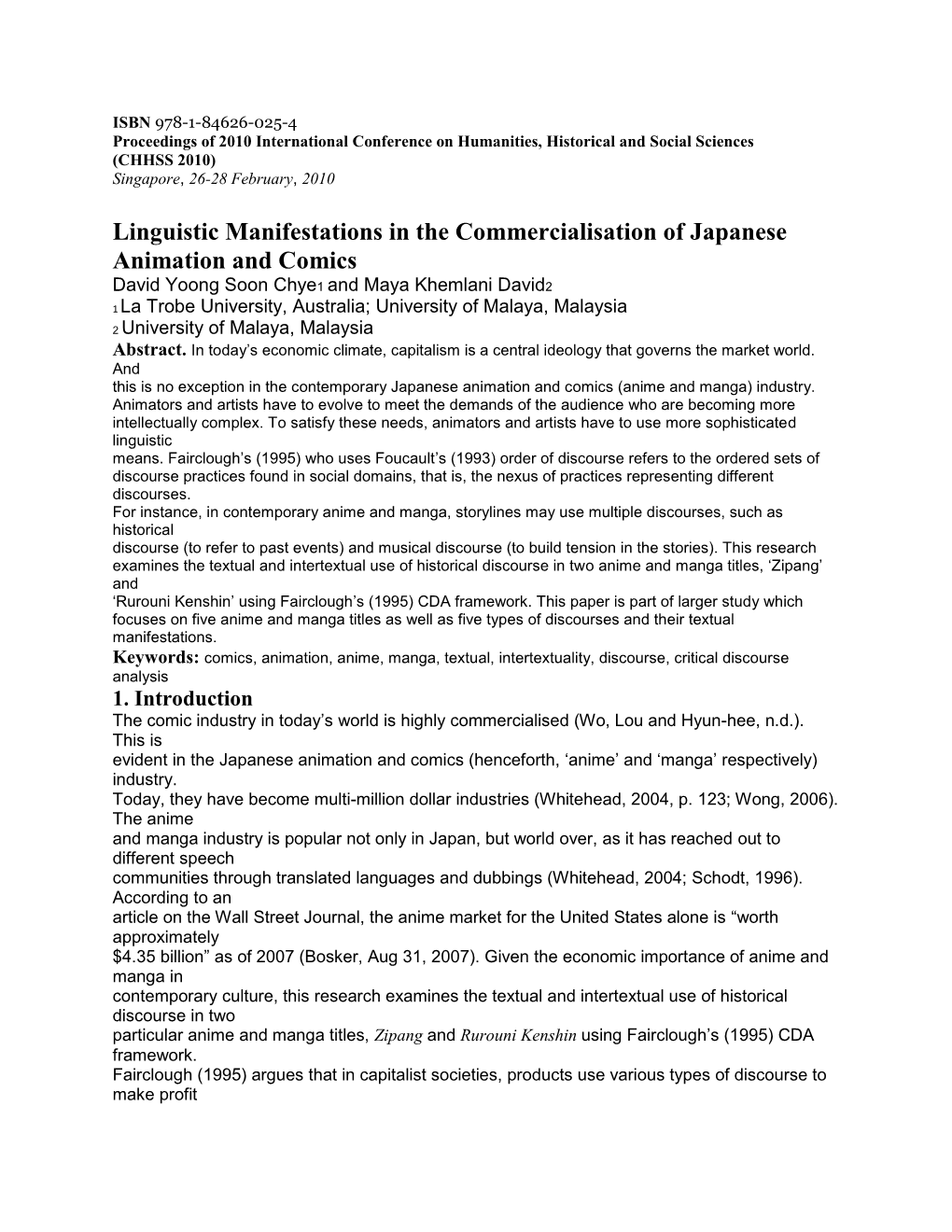 Linguistic Manifestations in the Commercialisation of Japanese