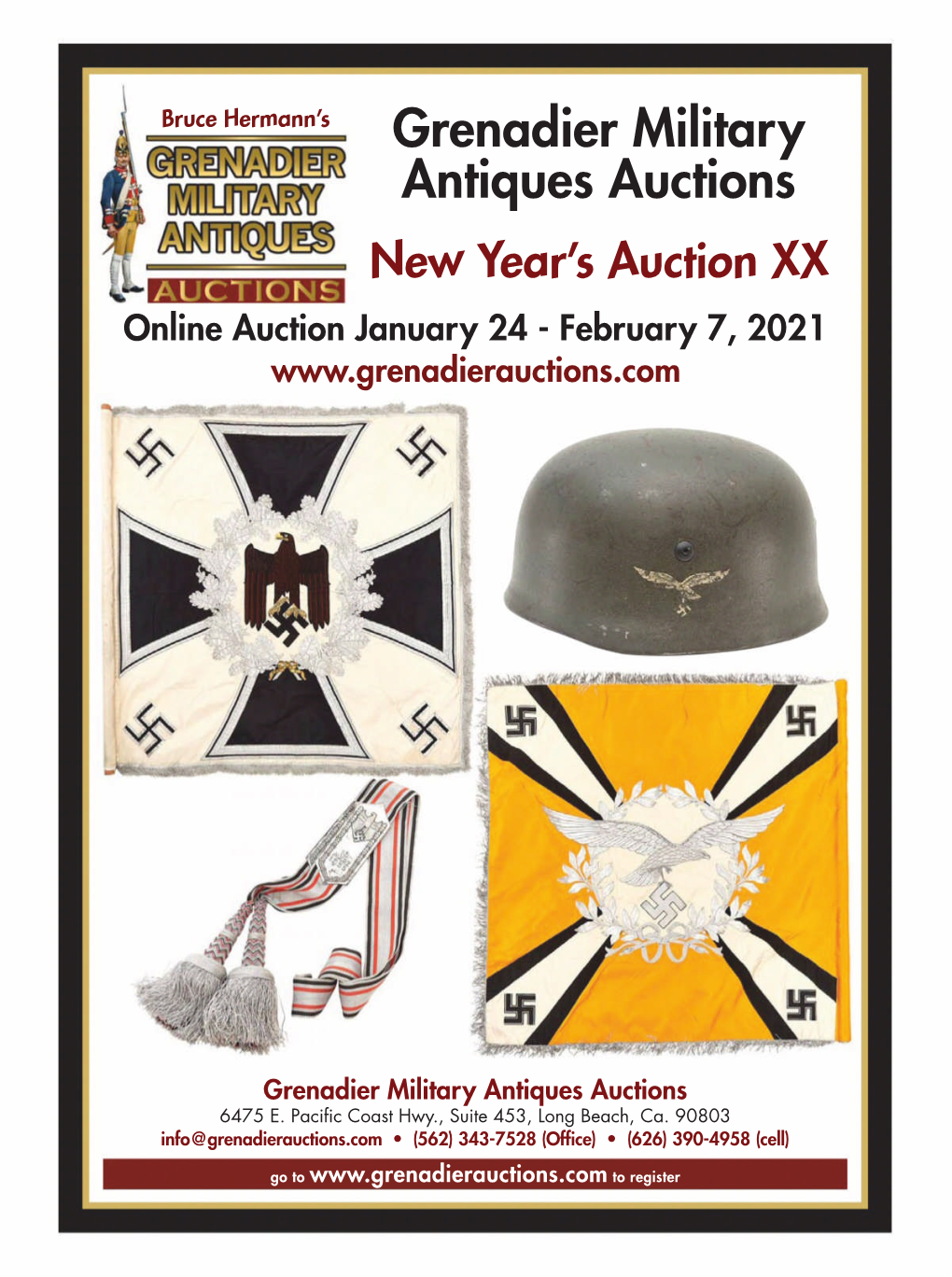 Grenadier Military Antiques Auctions New Year’S Auction XX