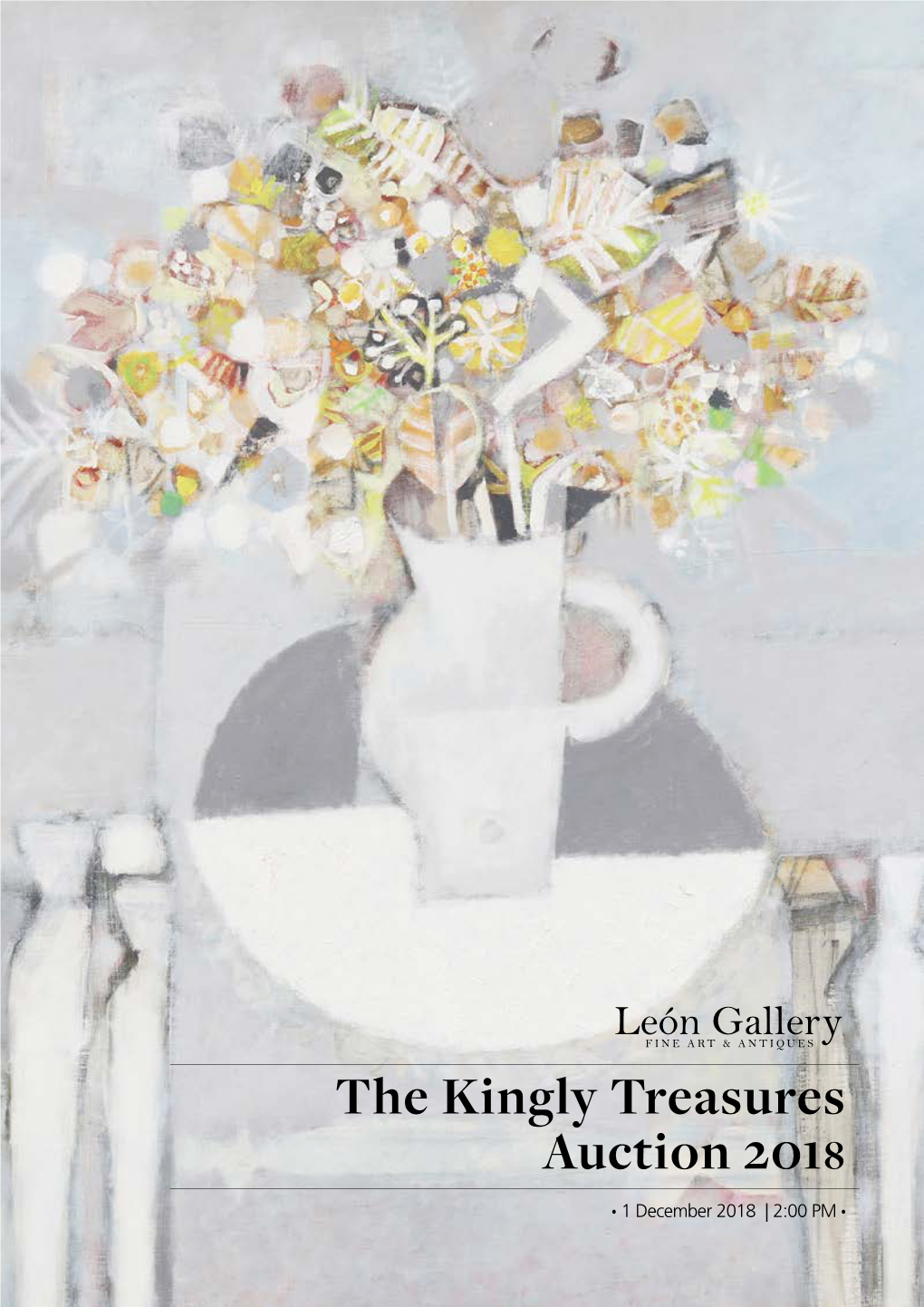 The Kingly Treasures Auction 2018 1 December 2018 | 2:00 PM Marina Cruz Untitled Ronald Ventura Embrace León Gallery FINE ART & ANTIQUES