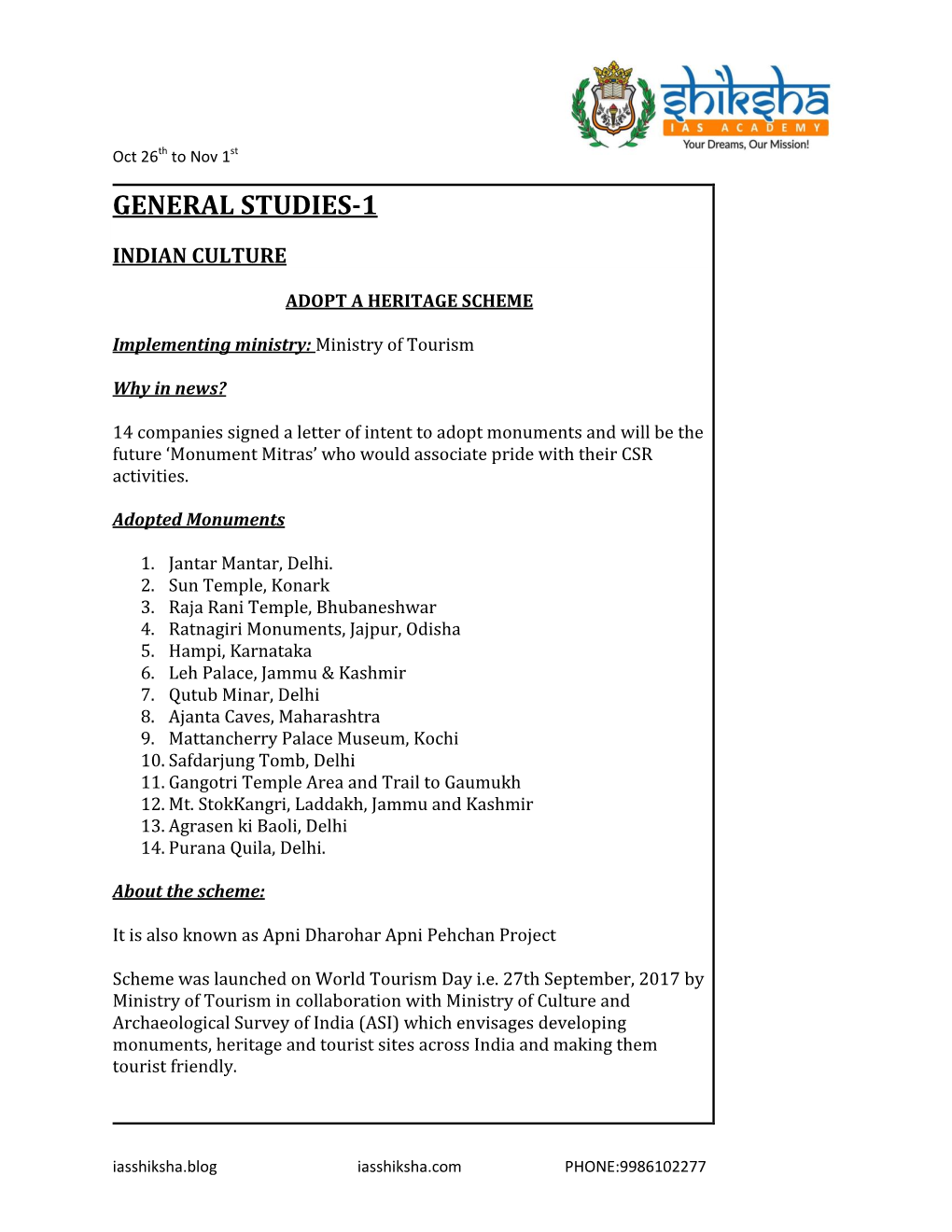 General Studies-1