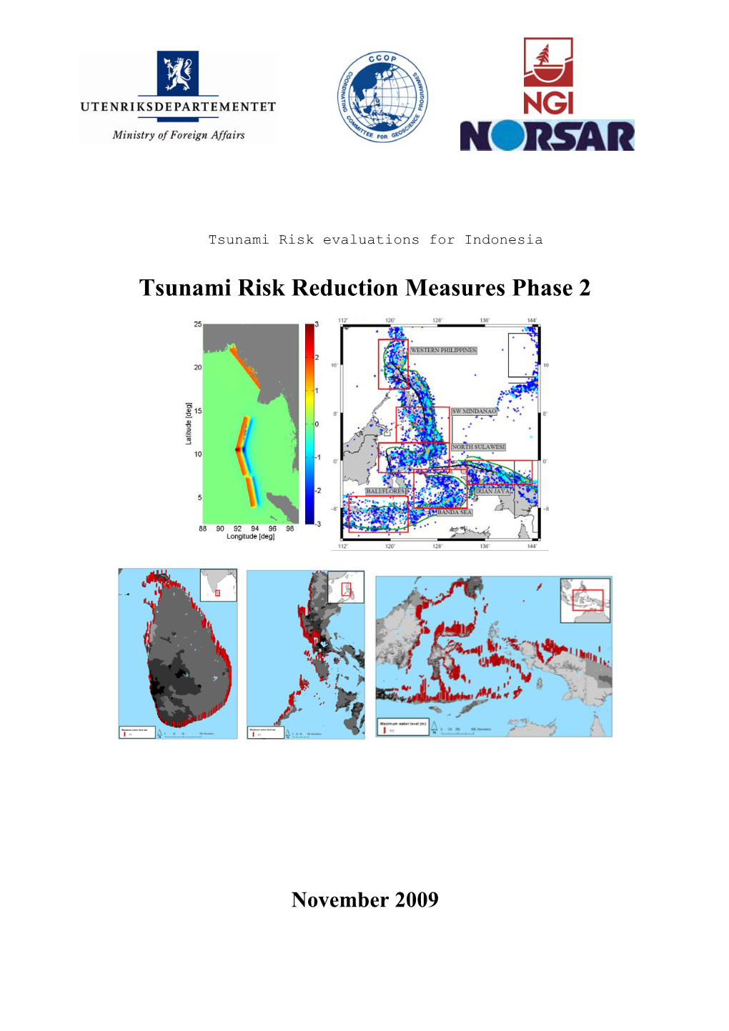 Tsunami Risk Evaluation for Indonesia