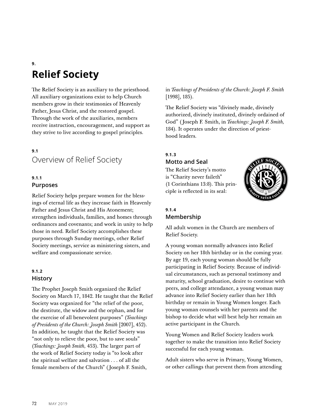 Relief Society