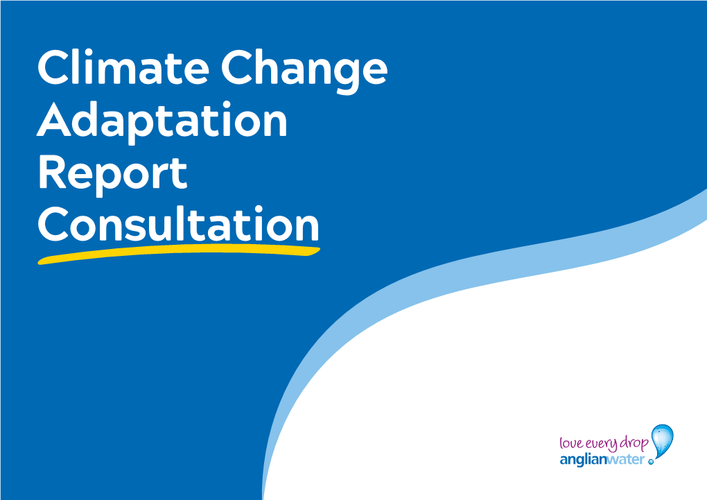 Climate Change Adaptation Report Consultation