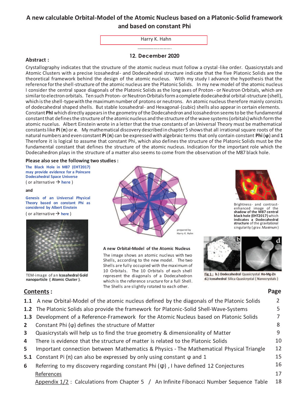 A New Calculable Orbital-Model of the Atomic Nucleus Based on a Platonic-Solid Framework