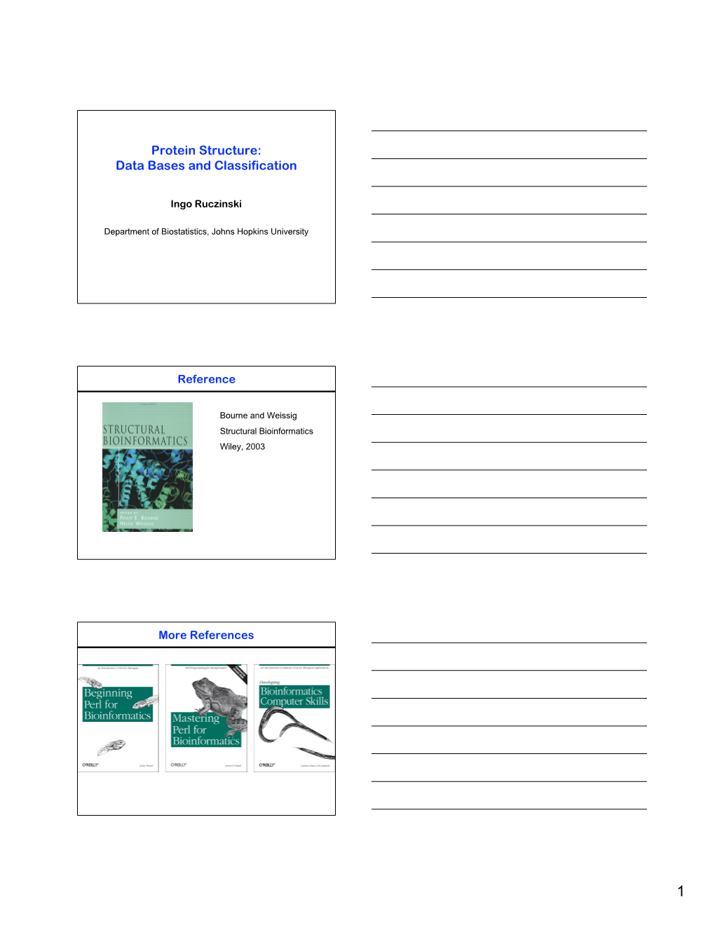 Protein Structure: Data Bases and Classification