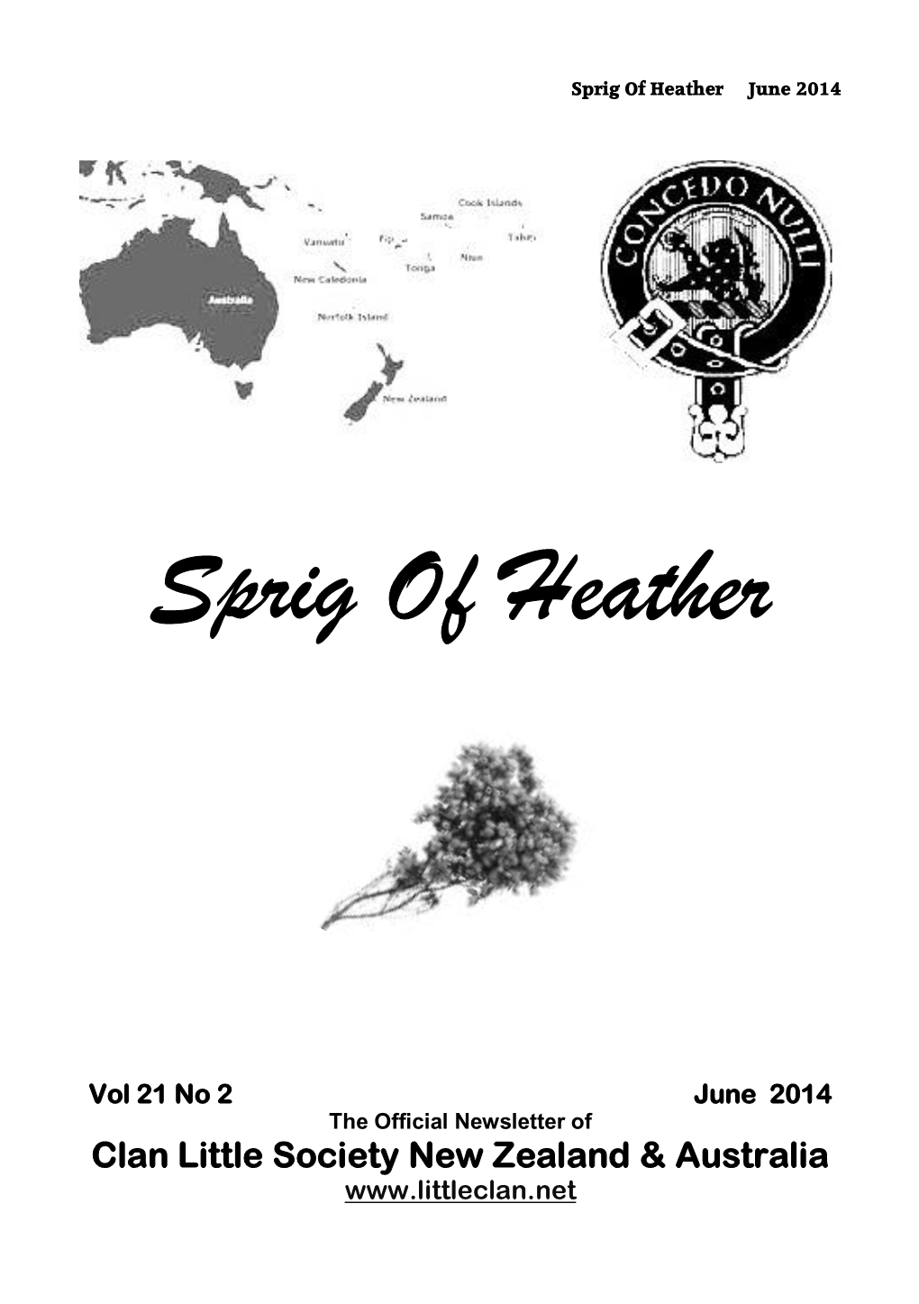 CLS Sprig of Heather June 2014