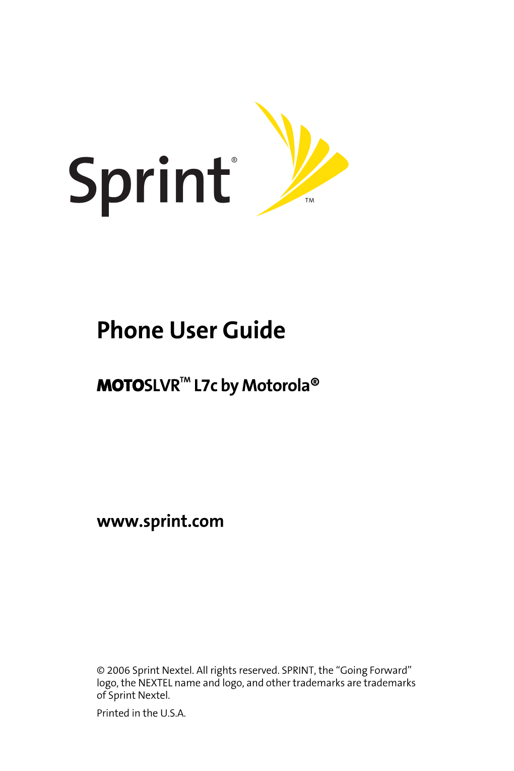 Phone User Guide