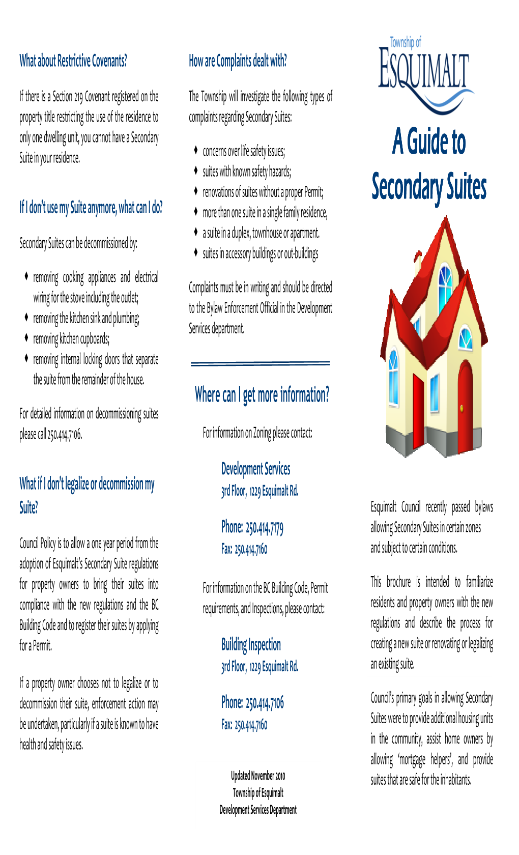 A Guide to a Guide to Secondary Suites