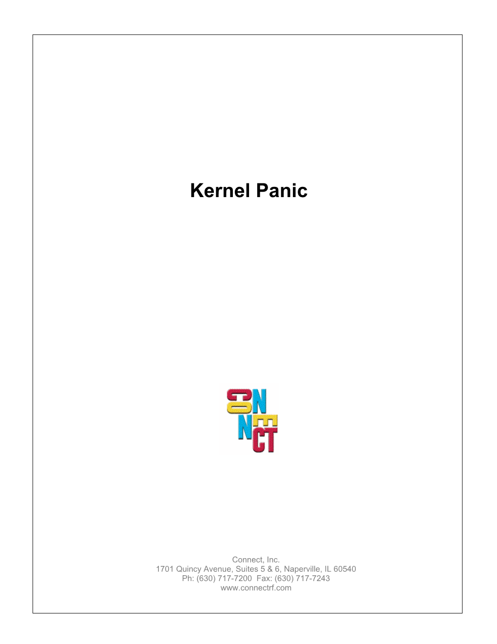 Kernel Panic