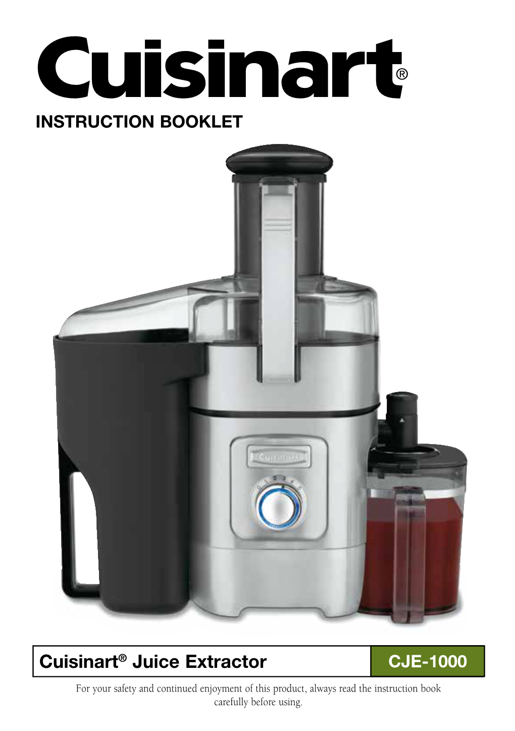 Cuisinart® Juice Extractor CJE-1000