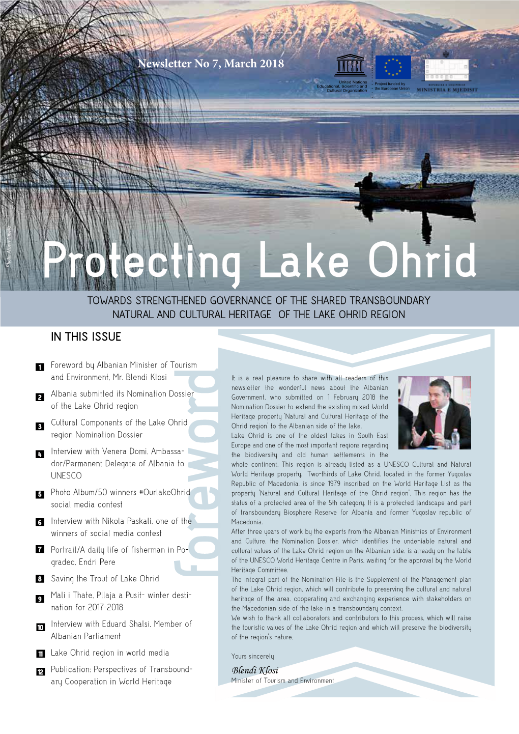 Protecting Lake Ohrid