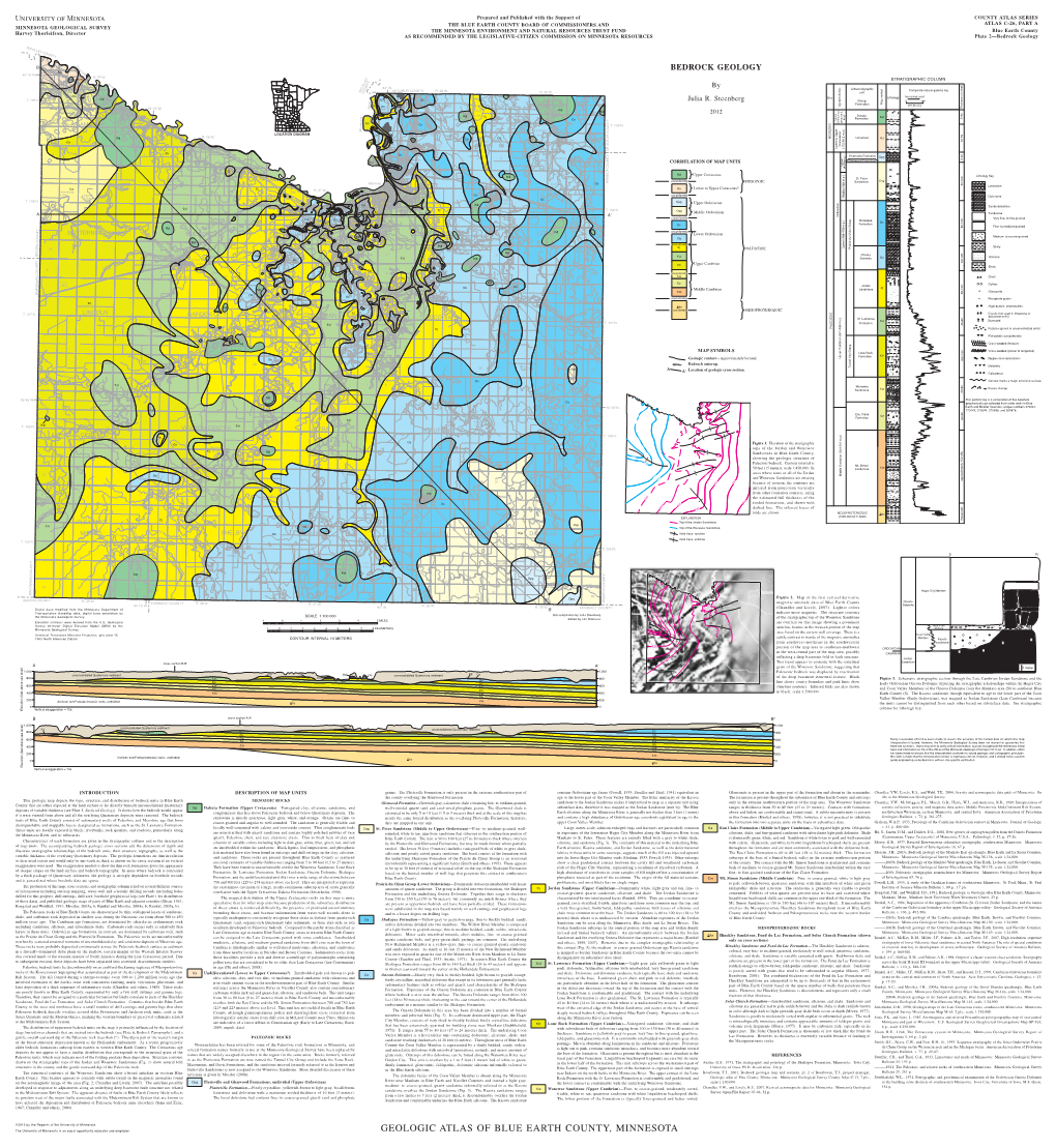 Geologic Atlas of Blue Earth County, Minnesota