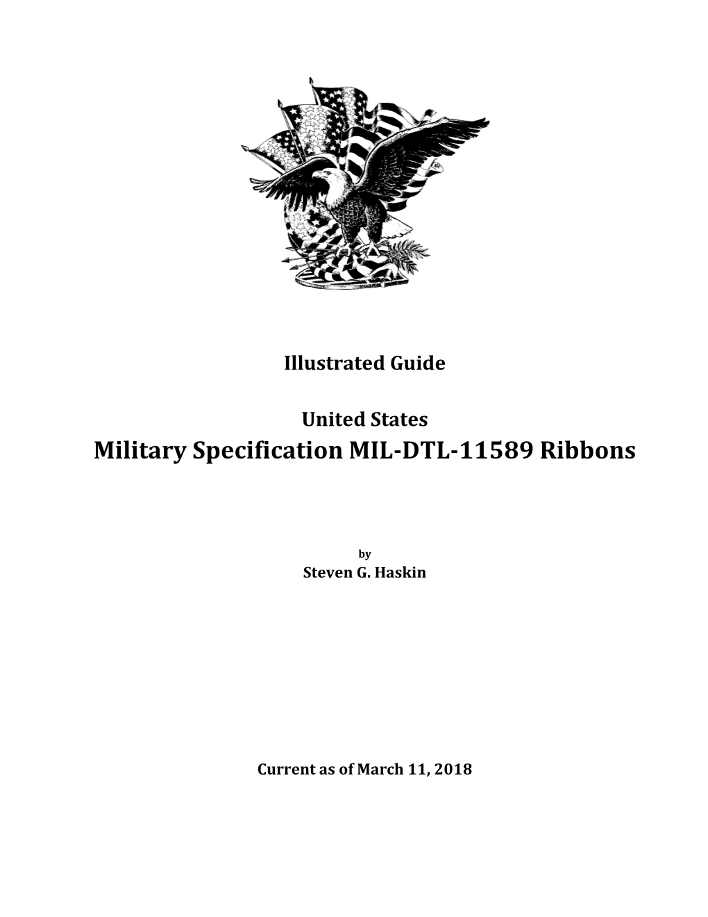 Military Specification MIL-DTL-11589 Ribbons