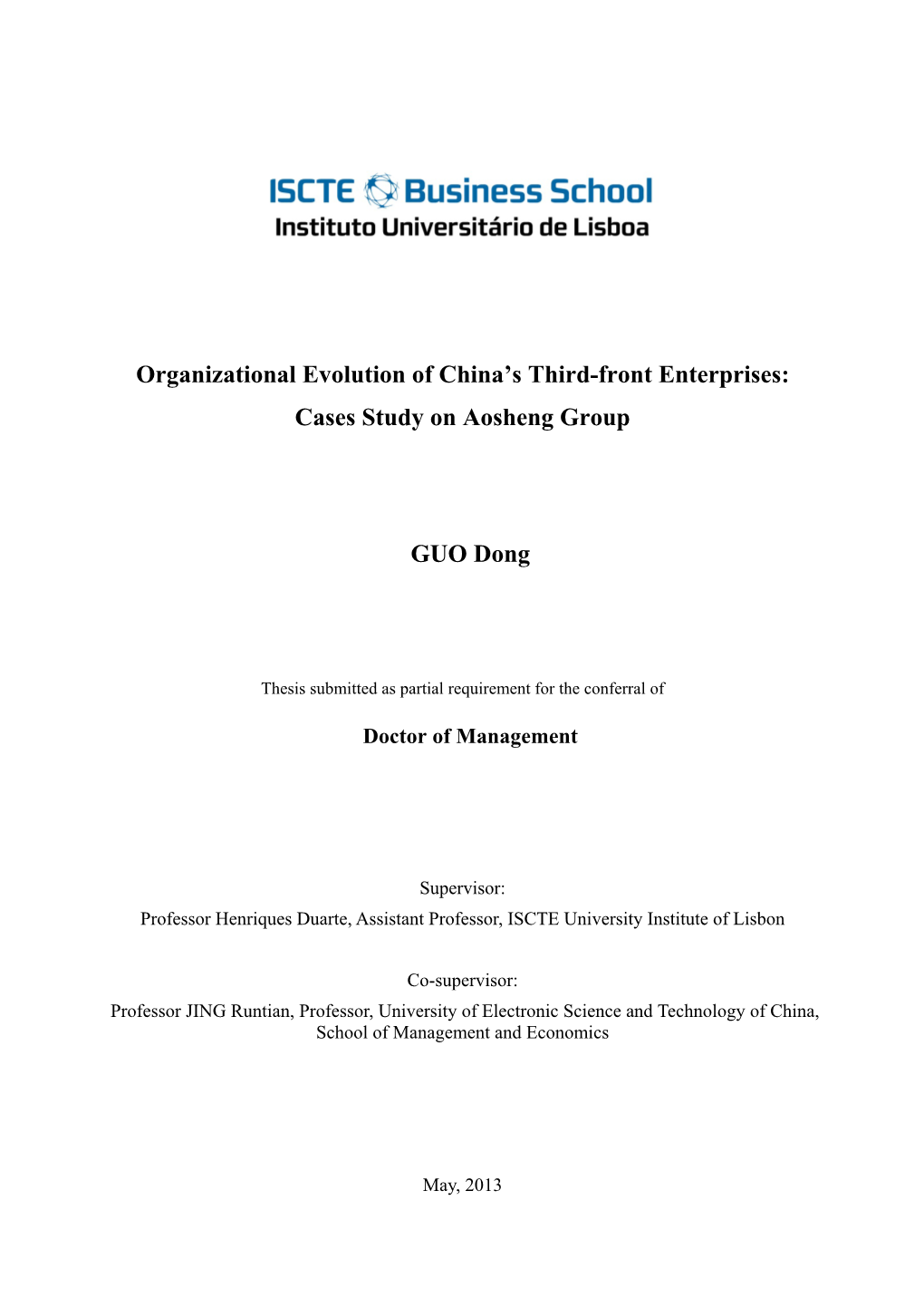 Organizational Evolution of China's Third-Front Enterprises Shows Obvious Punctuated Equilibrium