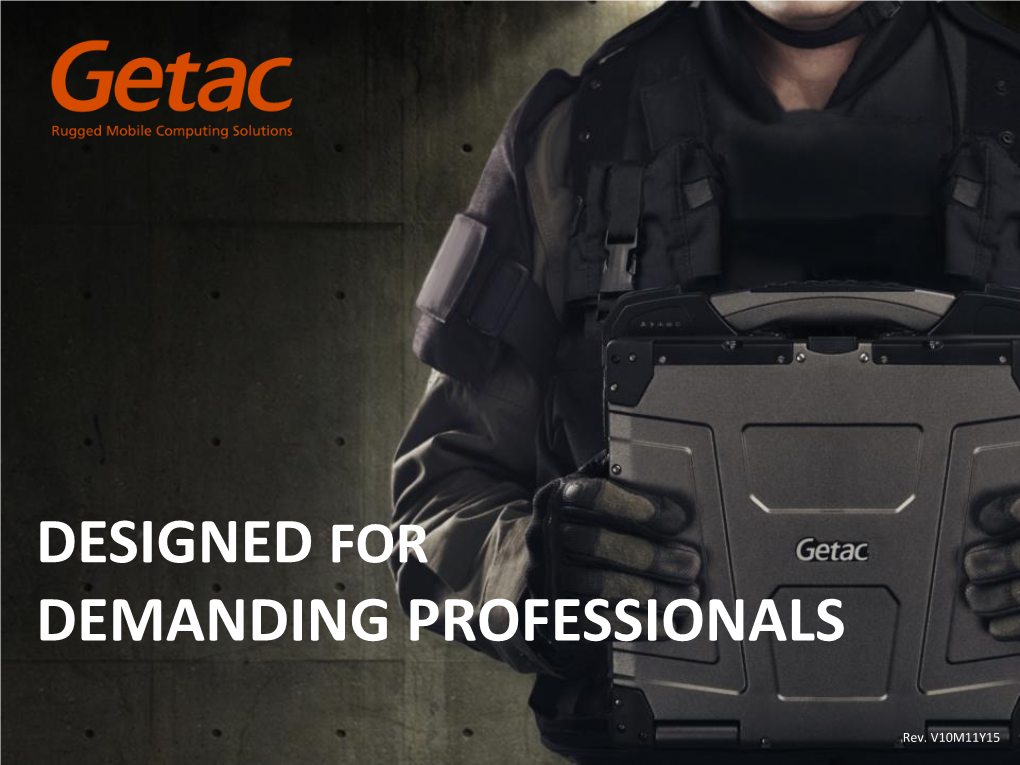 Getac Company Profile