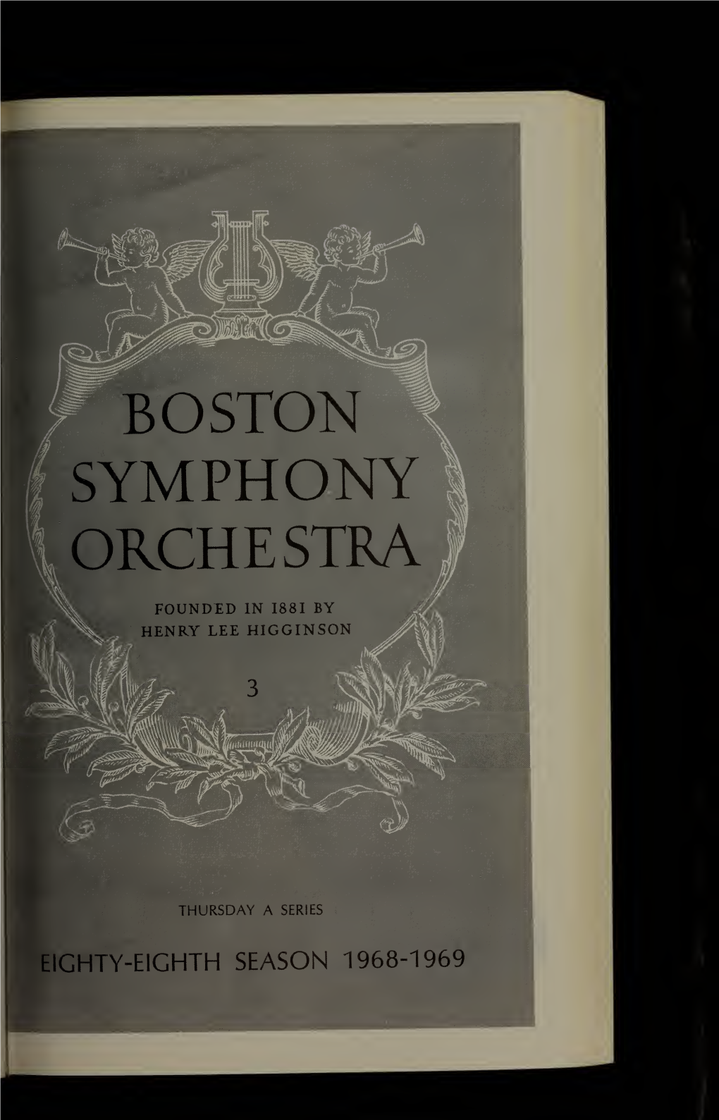 Boston Symphony Orchestra Concert Programs, Season 88