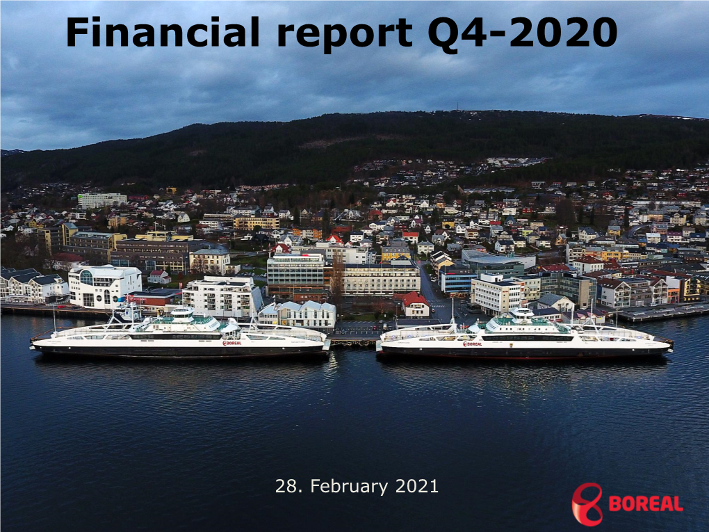 Financial Report Q4-2020