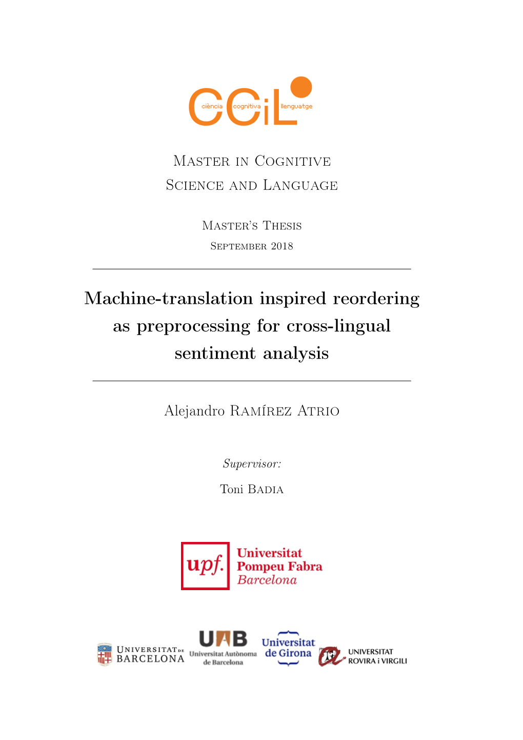 Machine-Translation Inspired Reordering As Preprocessing for Cross-Lingual Sentiment Analysis