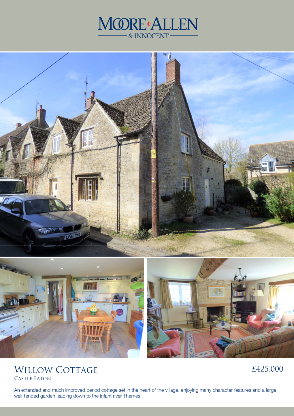 Willow Cottage £425,000 Castle Eaton