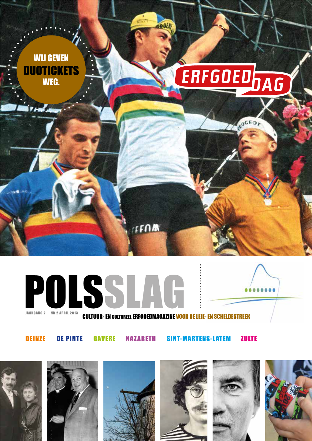 2013 Polscultuur-Slag En Cultureel Erfgoedmagazine Voor De Leie- En Scheldestreek