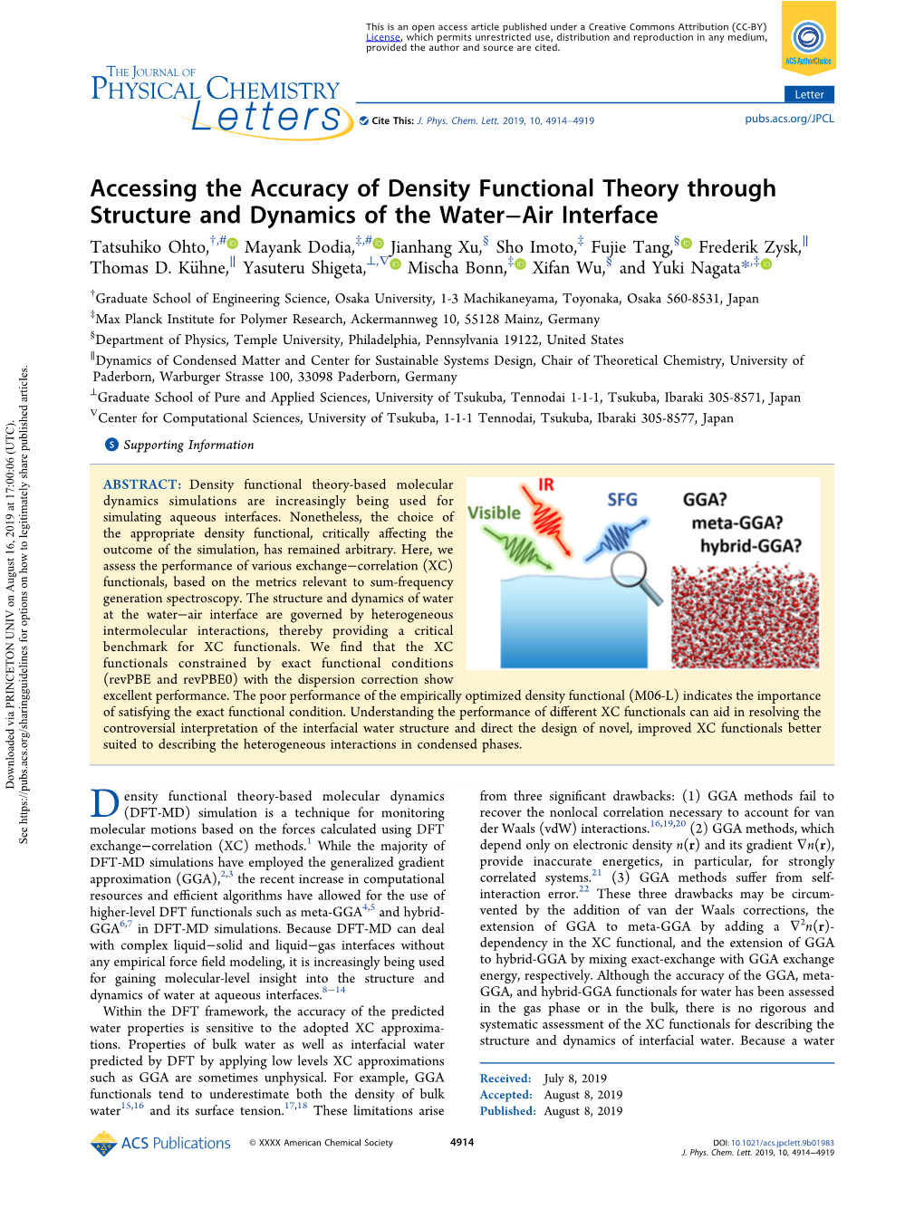 Accessing the Accuracy of Density Functional Theory Through Structure