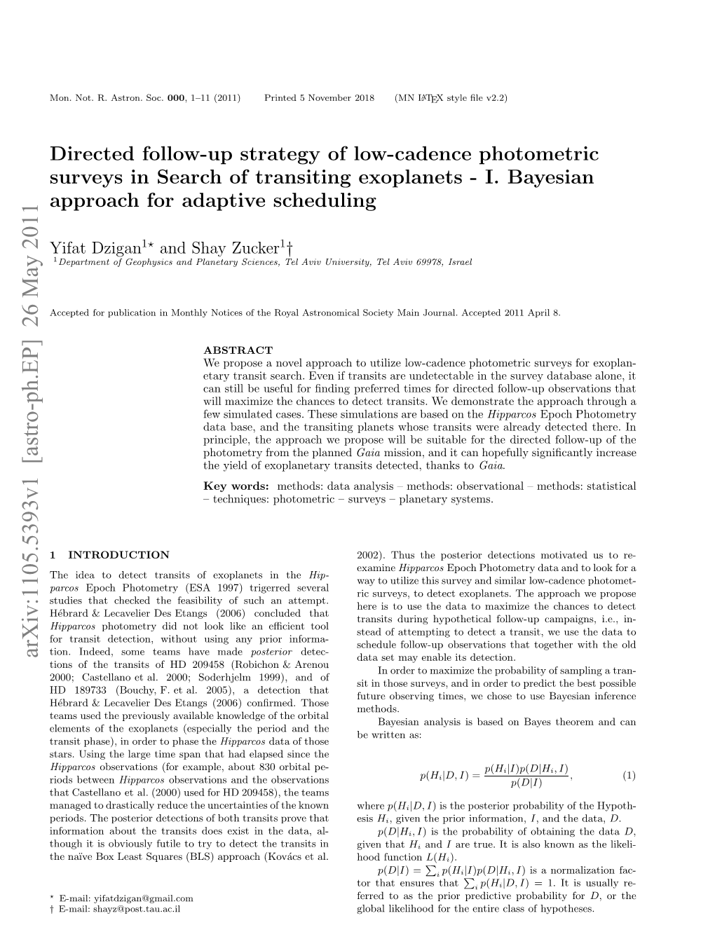 Directed Follow-Up Strategy of Low-Cadence Photometric Surveys In