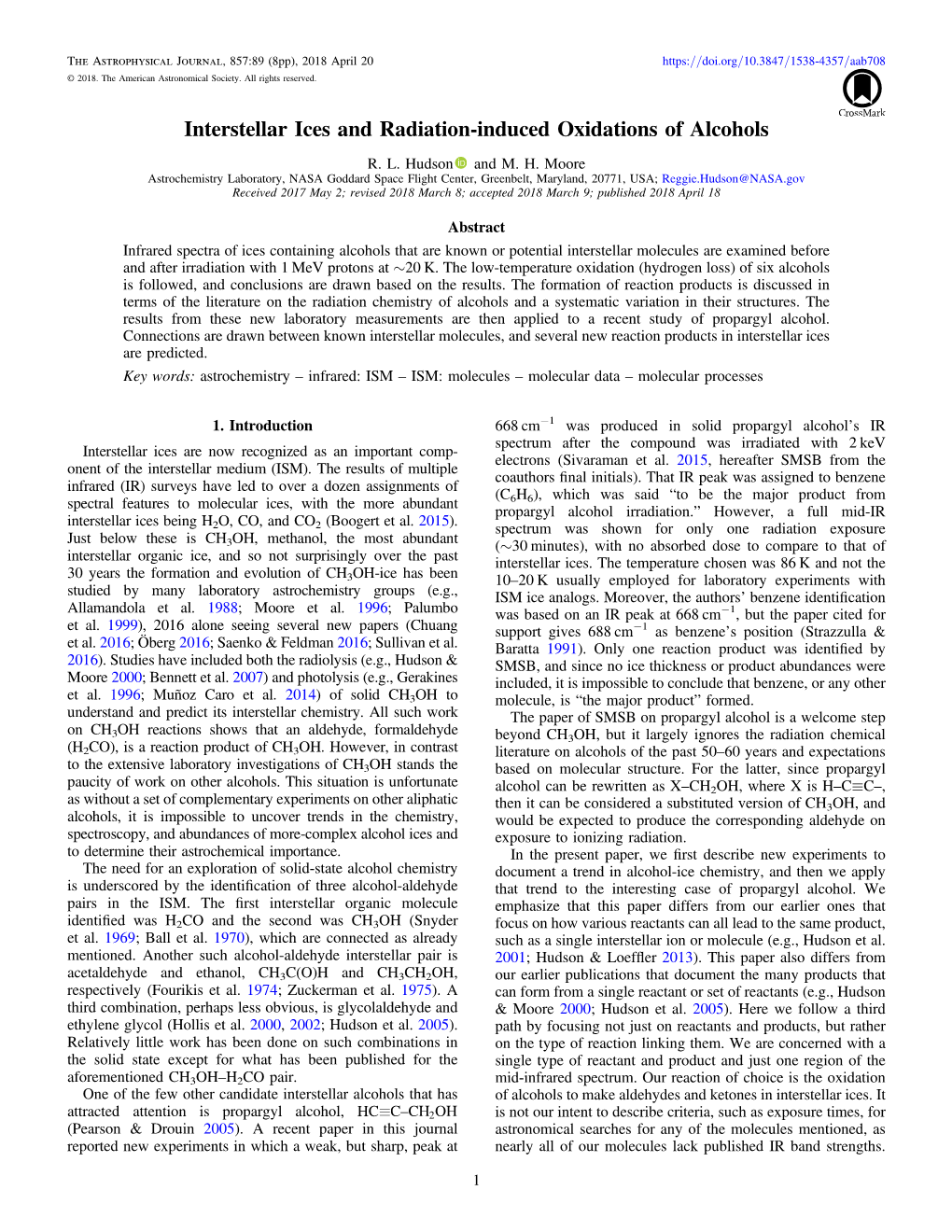 Interstellar Ices and Radiation-Induced Oxidations of Alcohols