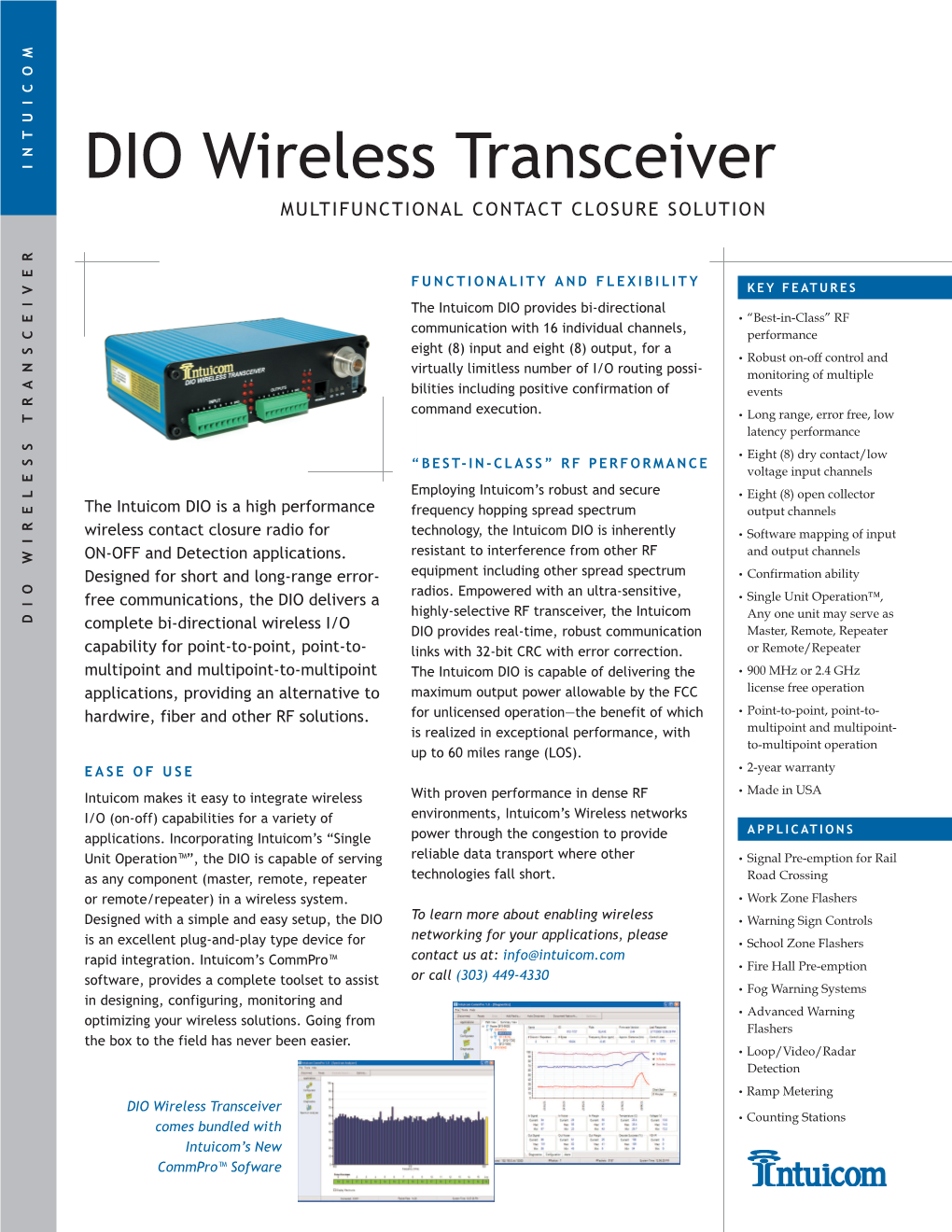 DIO Wireless Transceiver