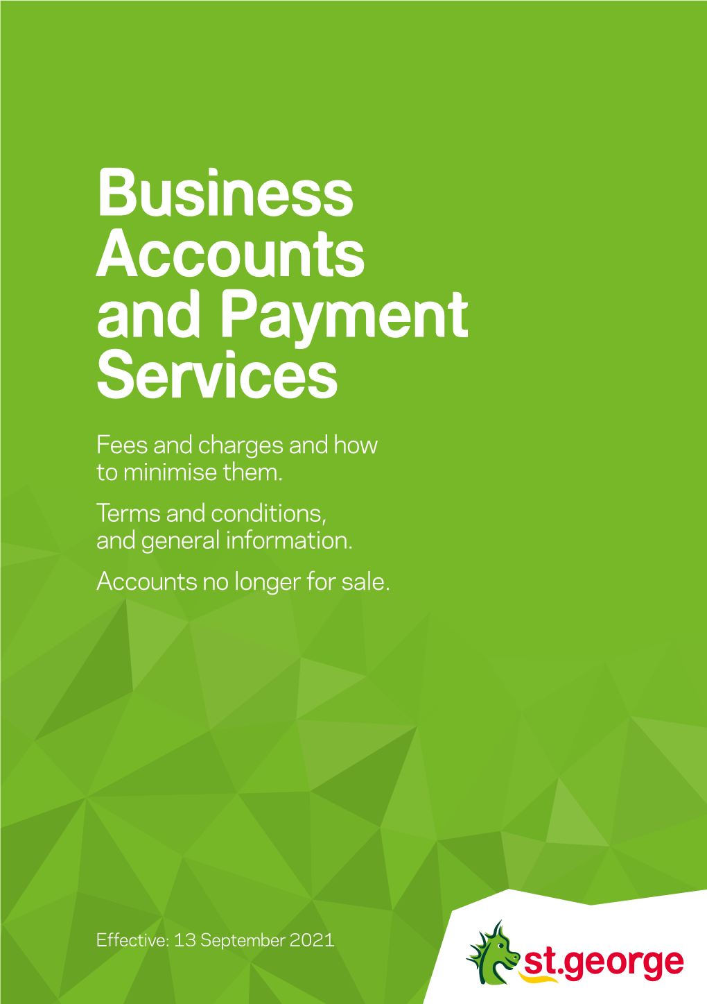 Business Accounts and Payment Services